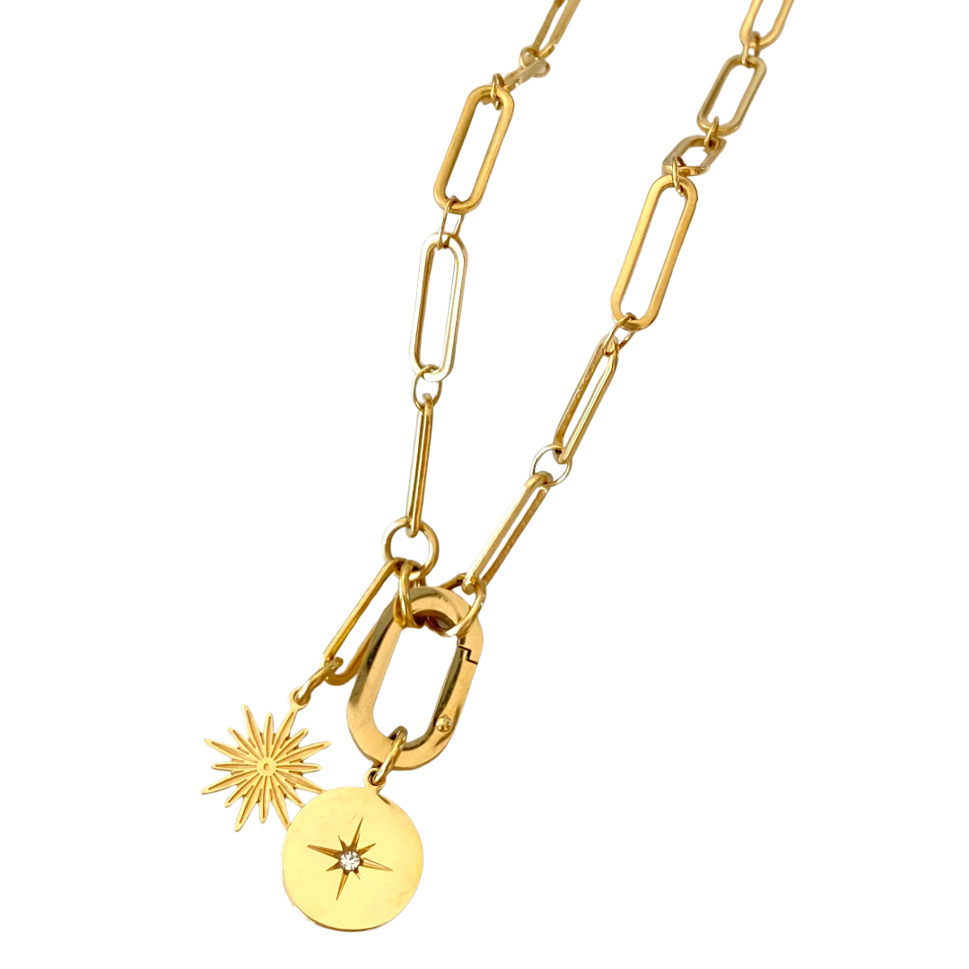 Ondine Necklace in Gold