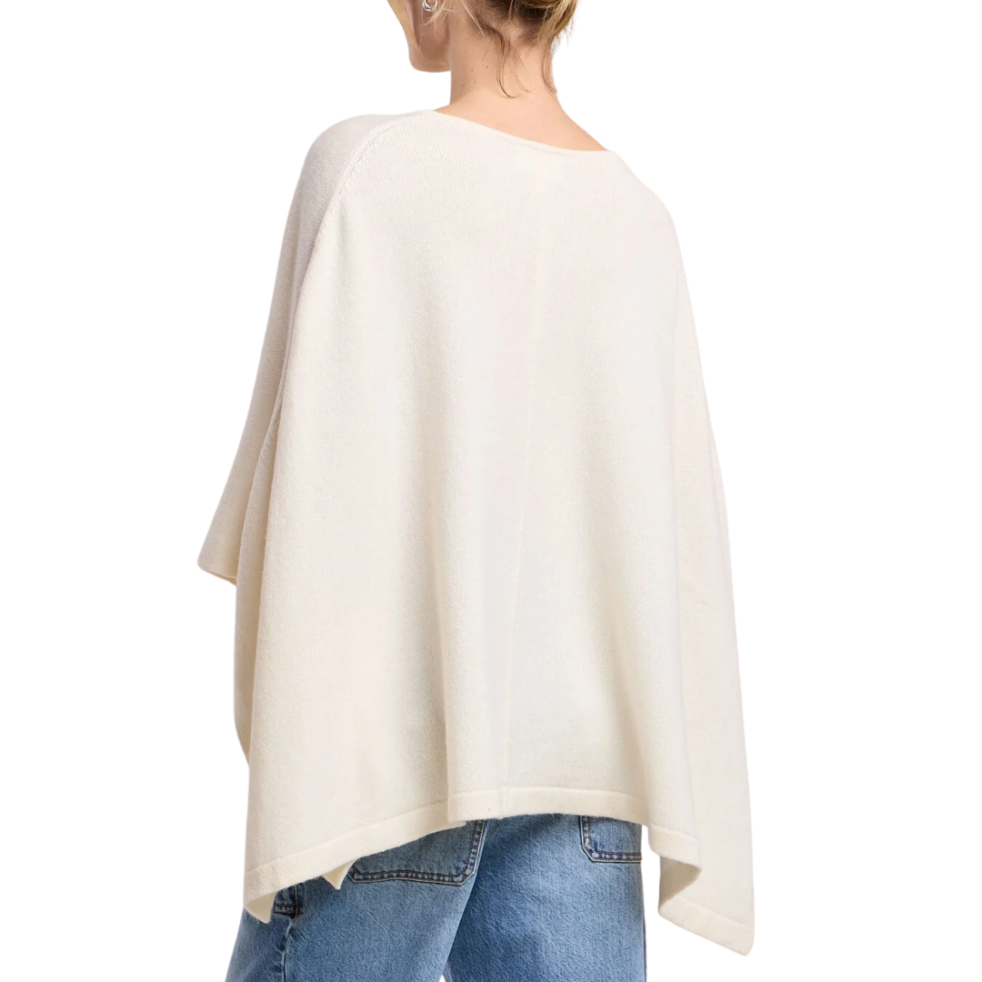 Gia Poncho in Milk