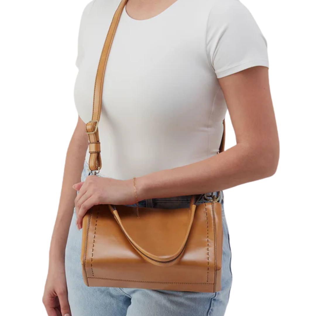 Seneca Shoulder Crossbody in Natural