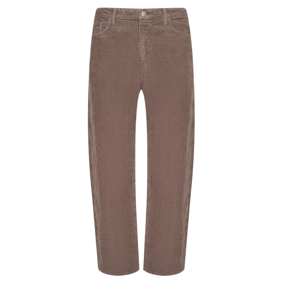 Mallis Corduroy Bow-Leg Pant in Cardamom