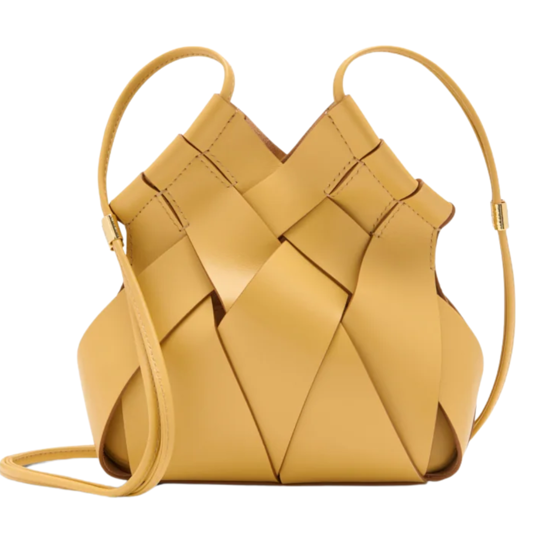 Charlotte Woven Crossbody in Lotus