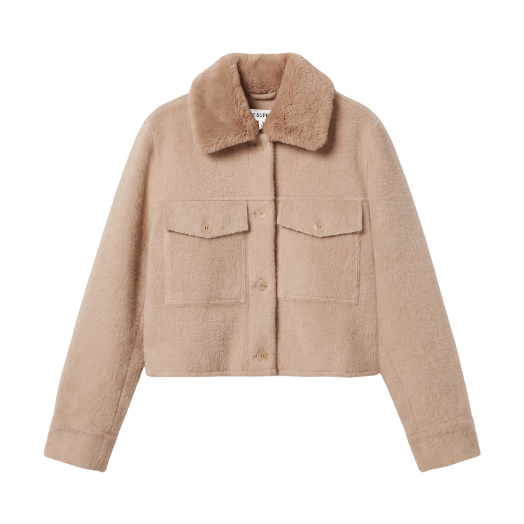 Peyton Jacket in Soft Ecru