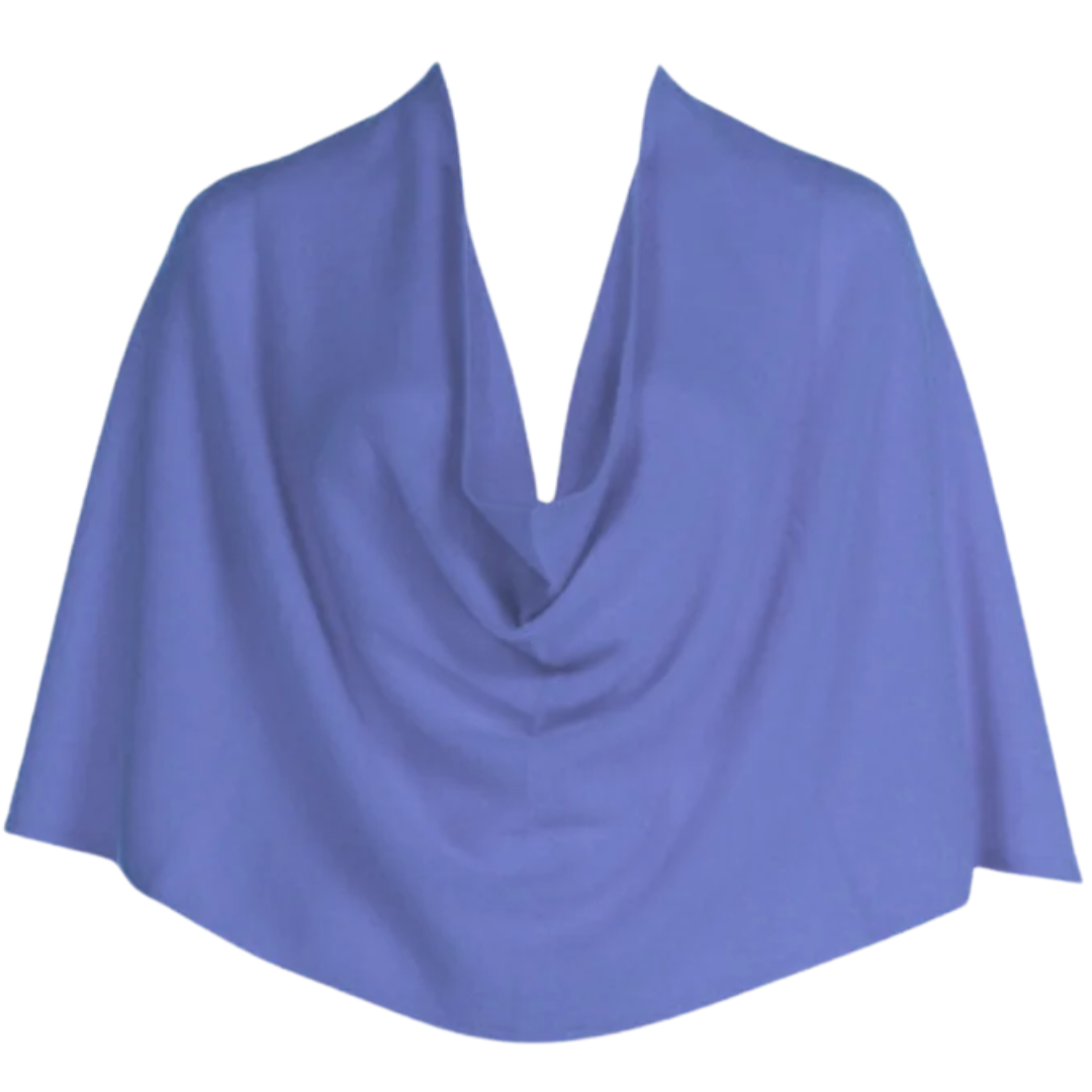 Cashmere Ruana in Chambray
