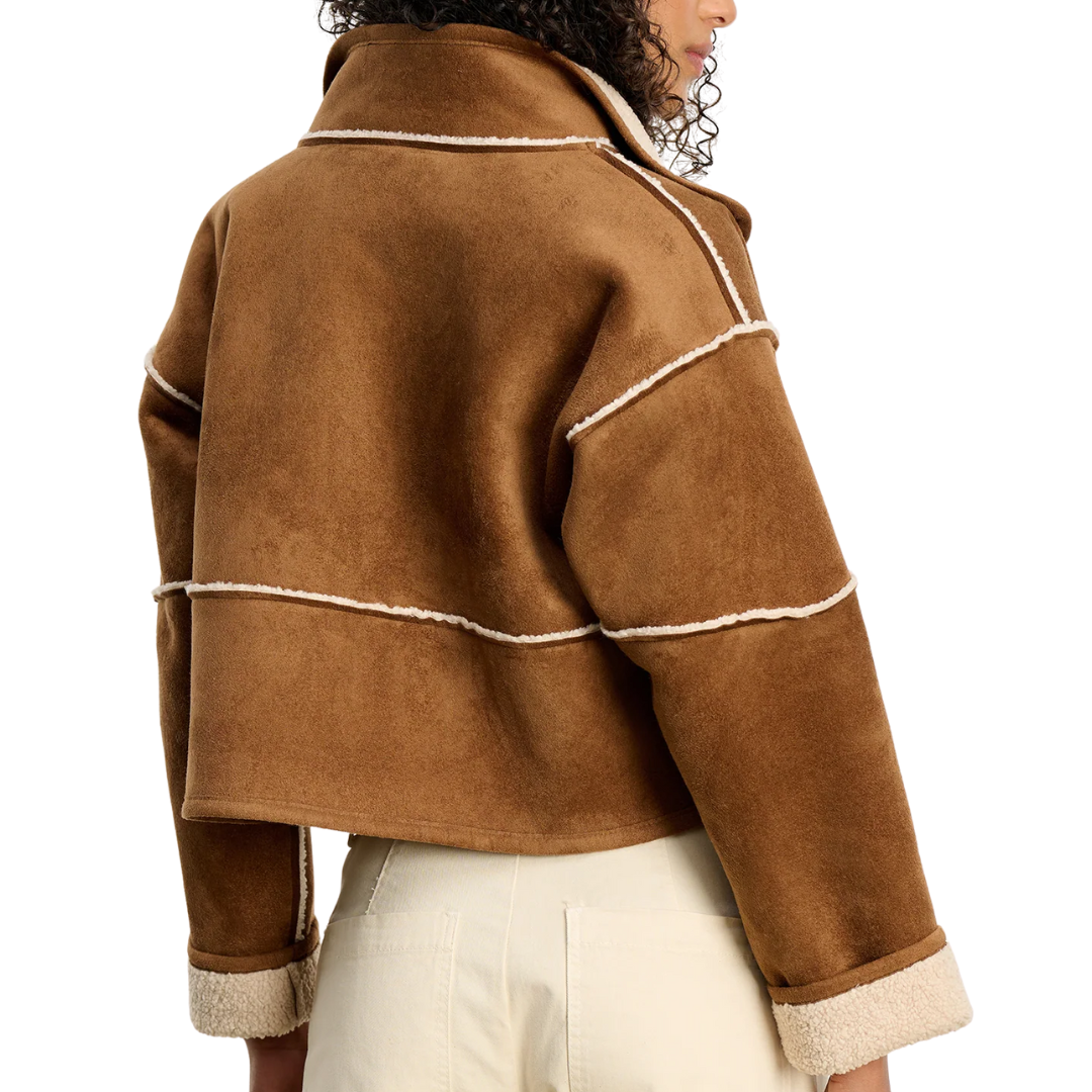 Kelly Reversible Jacket in Tobacco