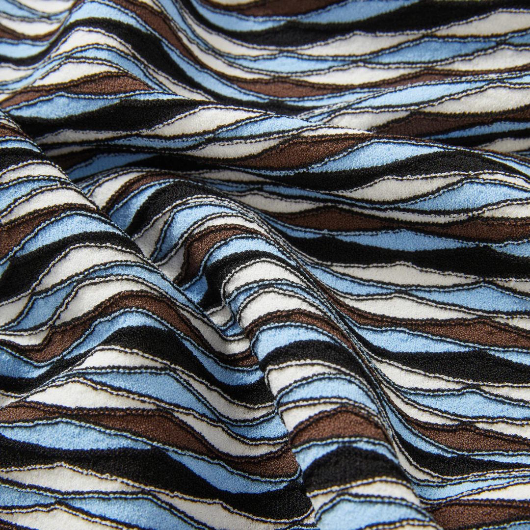 Jerrel Knit Tank Top in Blue Jay Multi