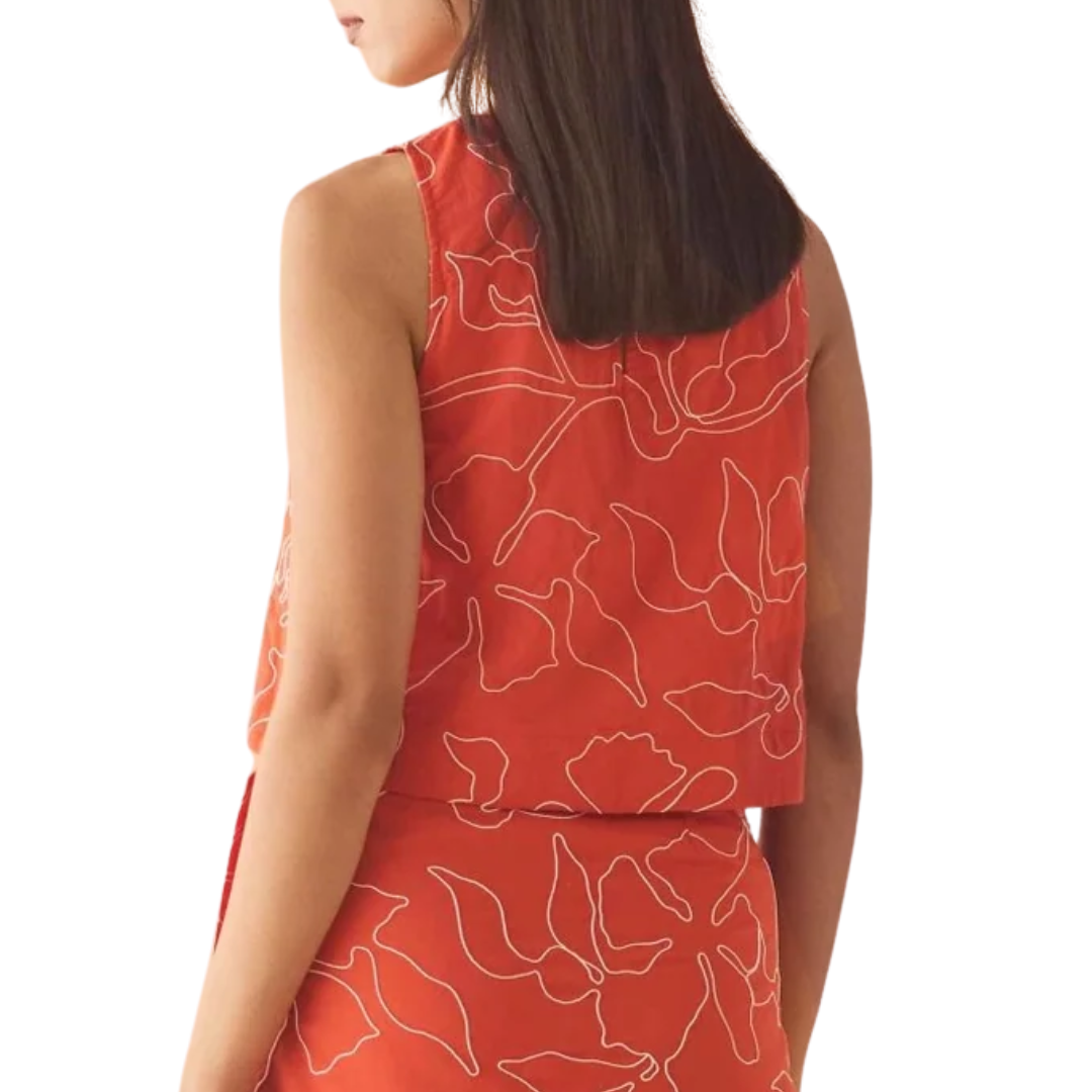 Maggie Tank in Uma Persimmon