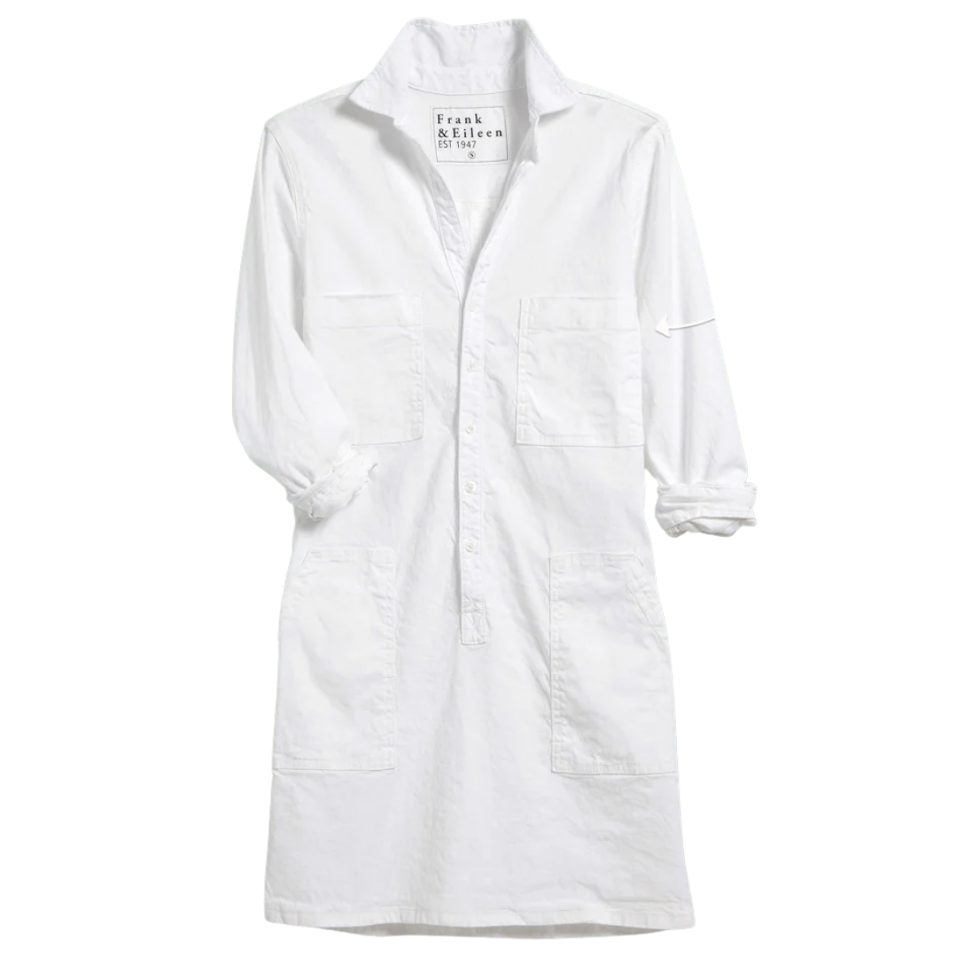 Southern Ireland Utility Dress in White