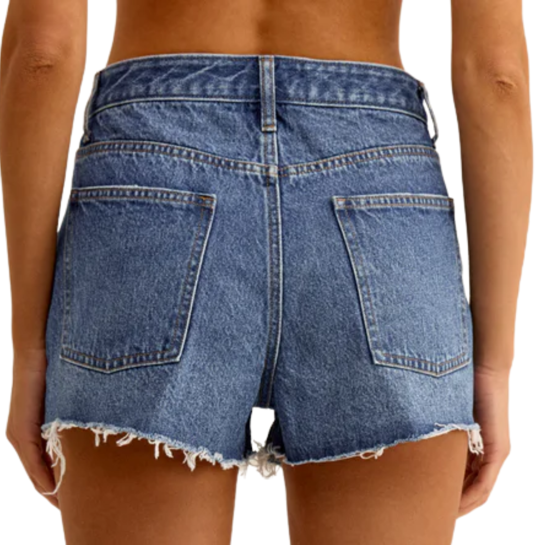 Classic Hi Rise Denim Short in Vintage Indigo