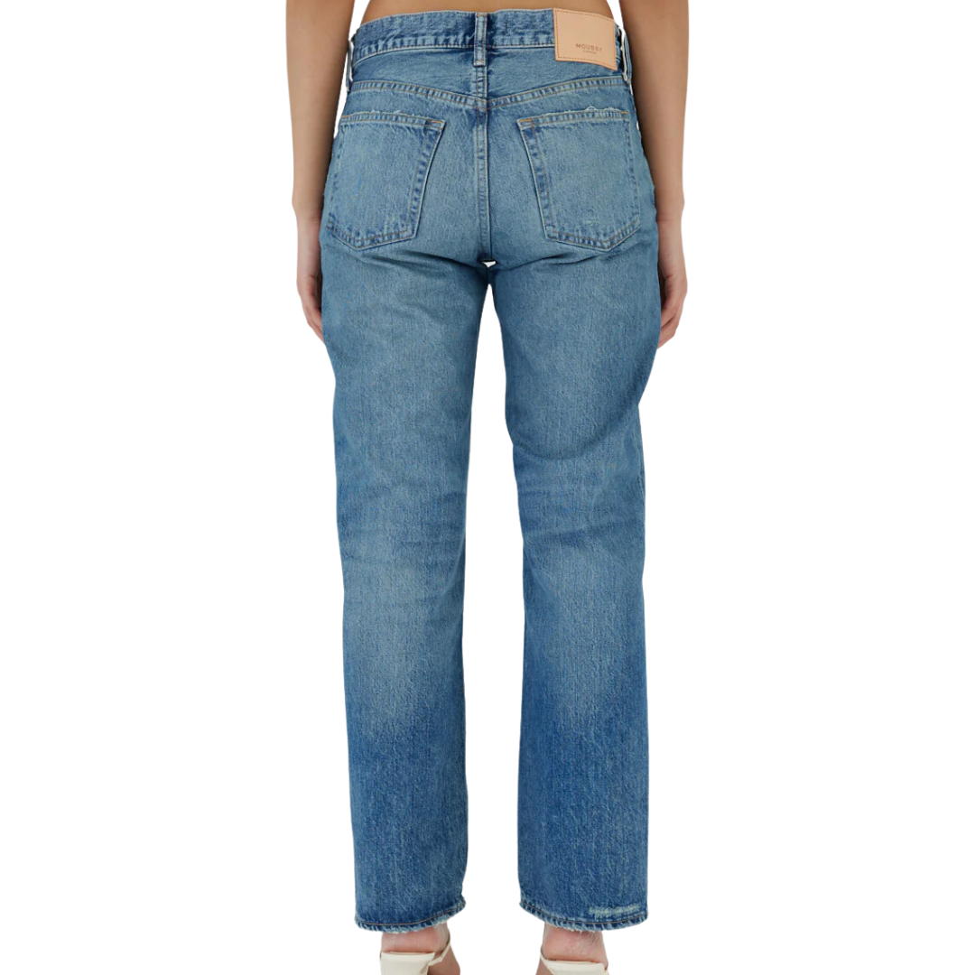 Trigg Straight-Low Rise in Blue