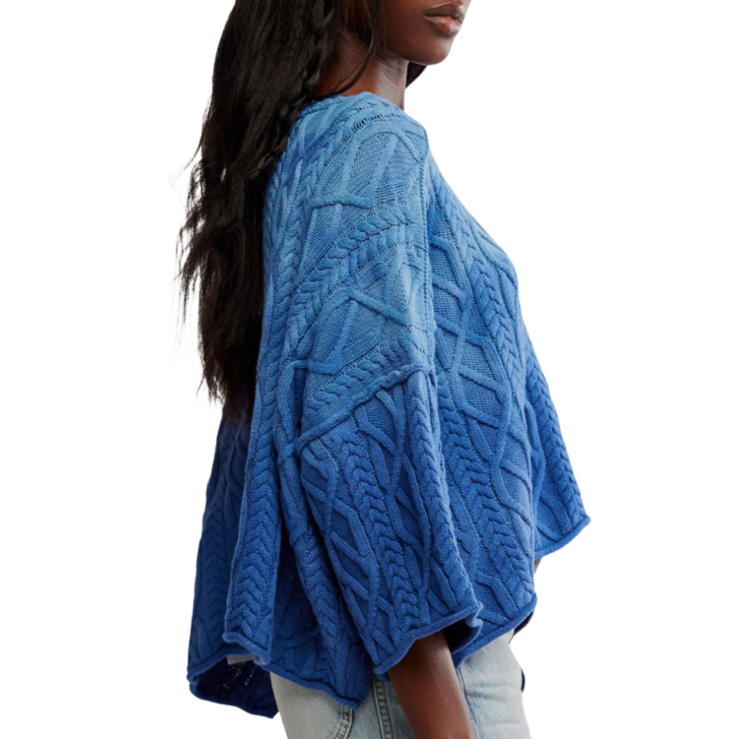 Washed Ashore Sweater in Bellweather Blue