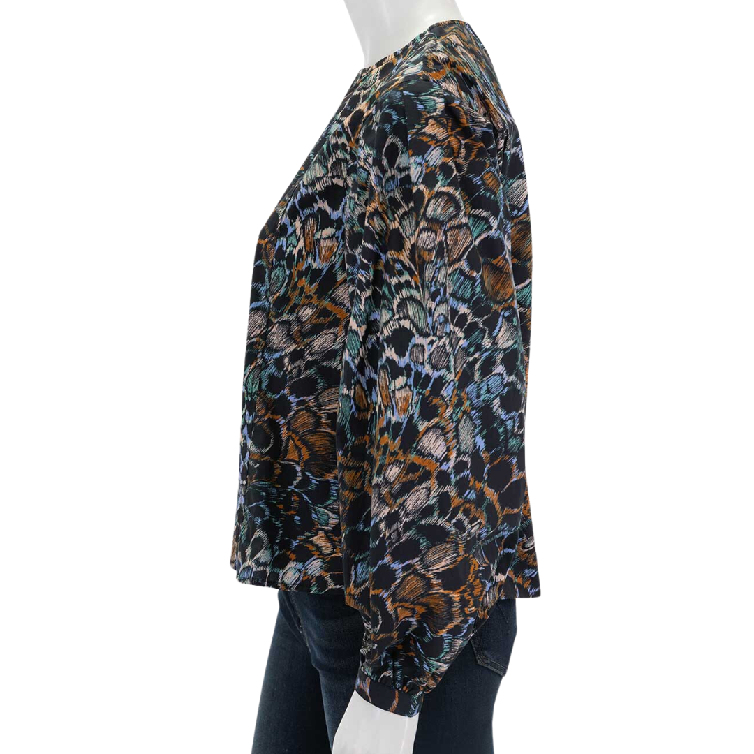 Ilara Blouse in Starling Print
