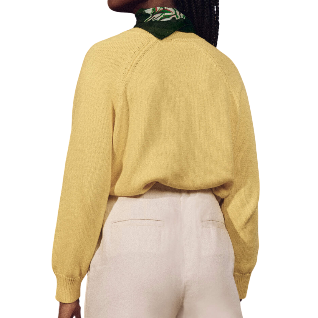 The Tiny Cardigan in Sunbeam