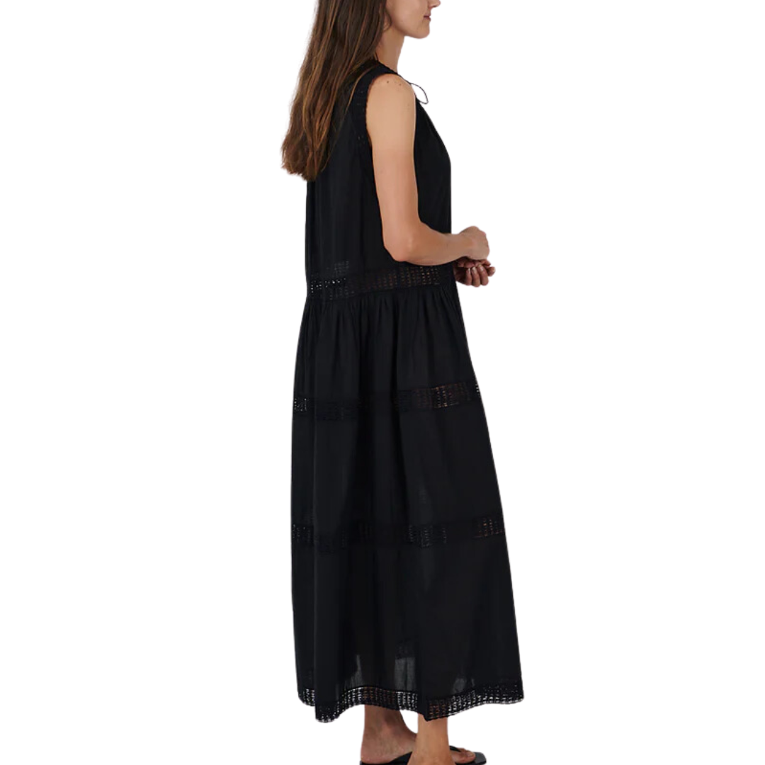 Thalia Coverup in Noir