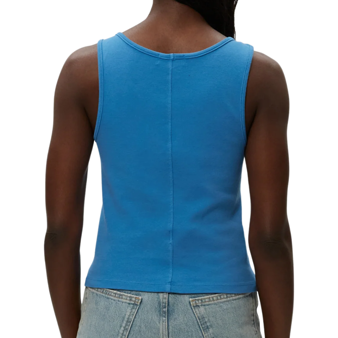 Sloan V-Neck Tank in Ocean