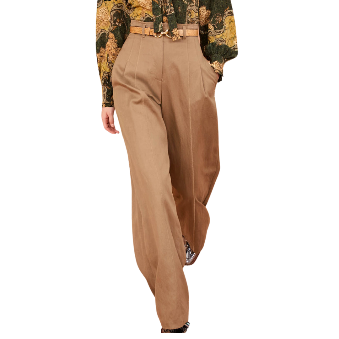 Delvine Pant in Driftwood