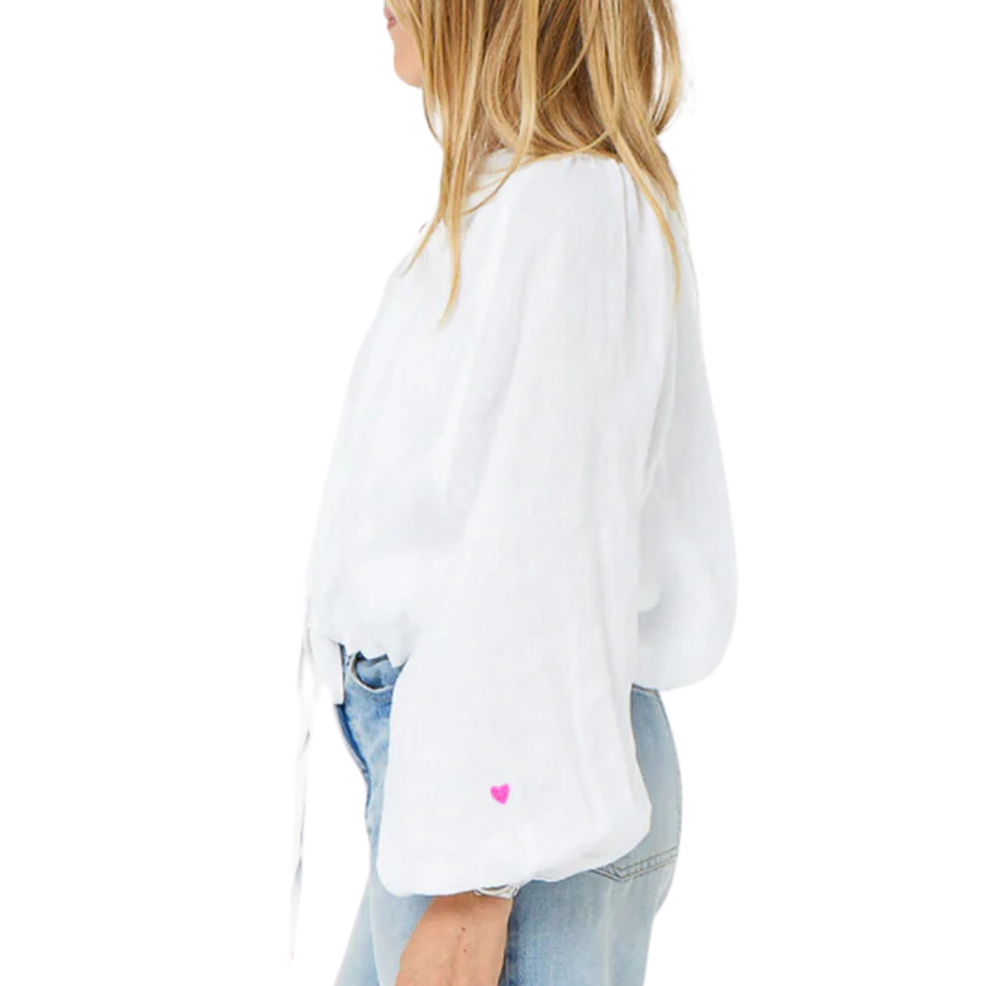 Honey Blouse in White