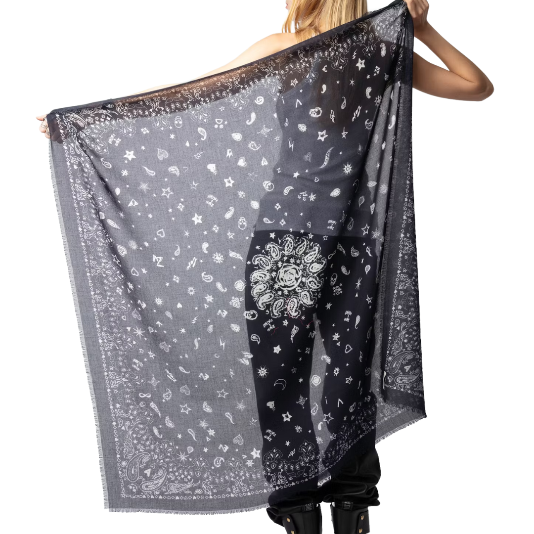 Maddie Scarf in Black