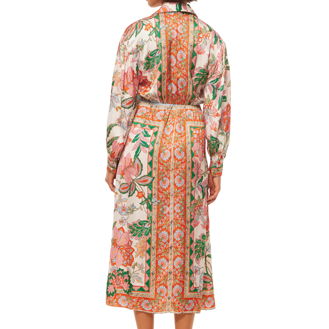 Kasbah Dress in Casablanca Border Mix