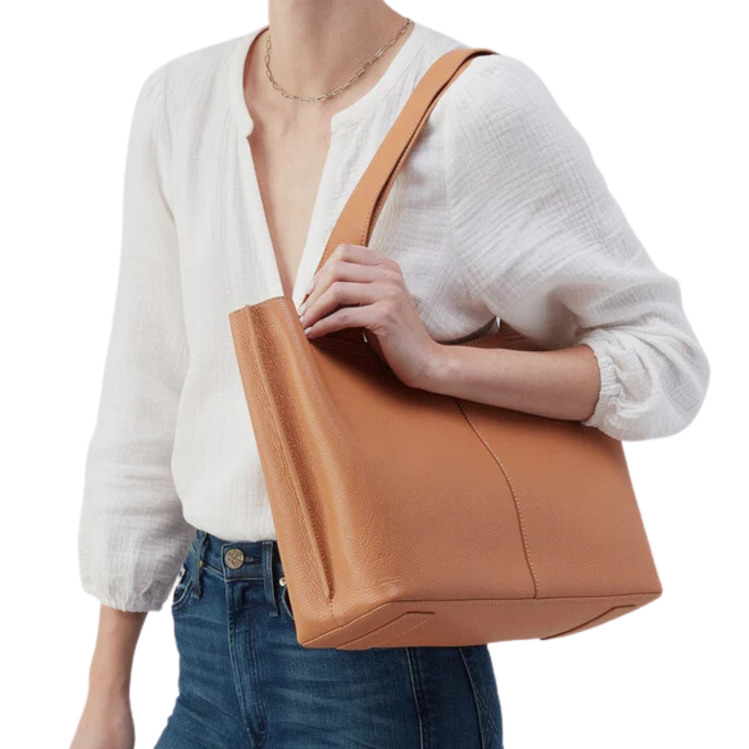 Vida Tote in Biscuit