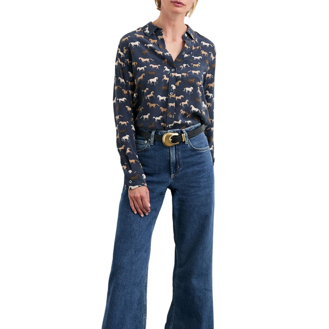 Kate Shirt in Horses