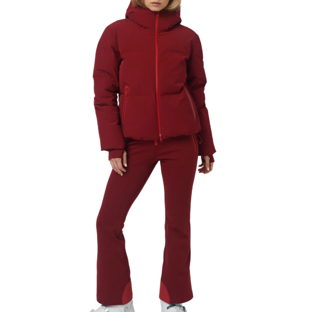 Poppy Ski Jacket in Ruby
