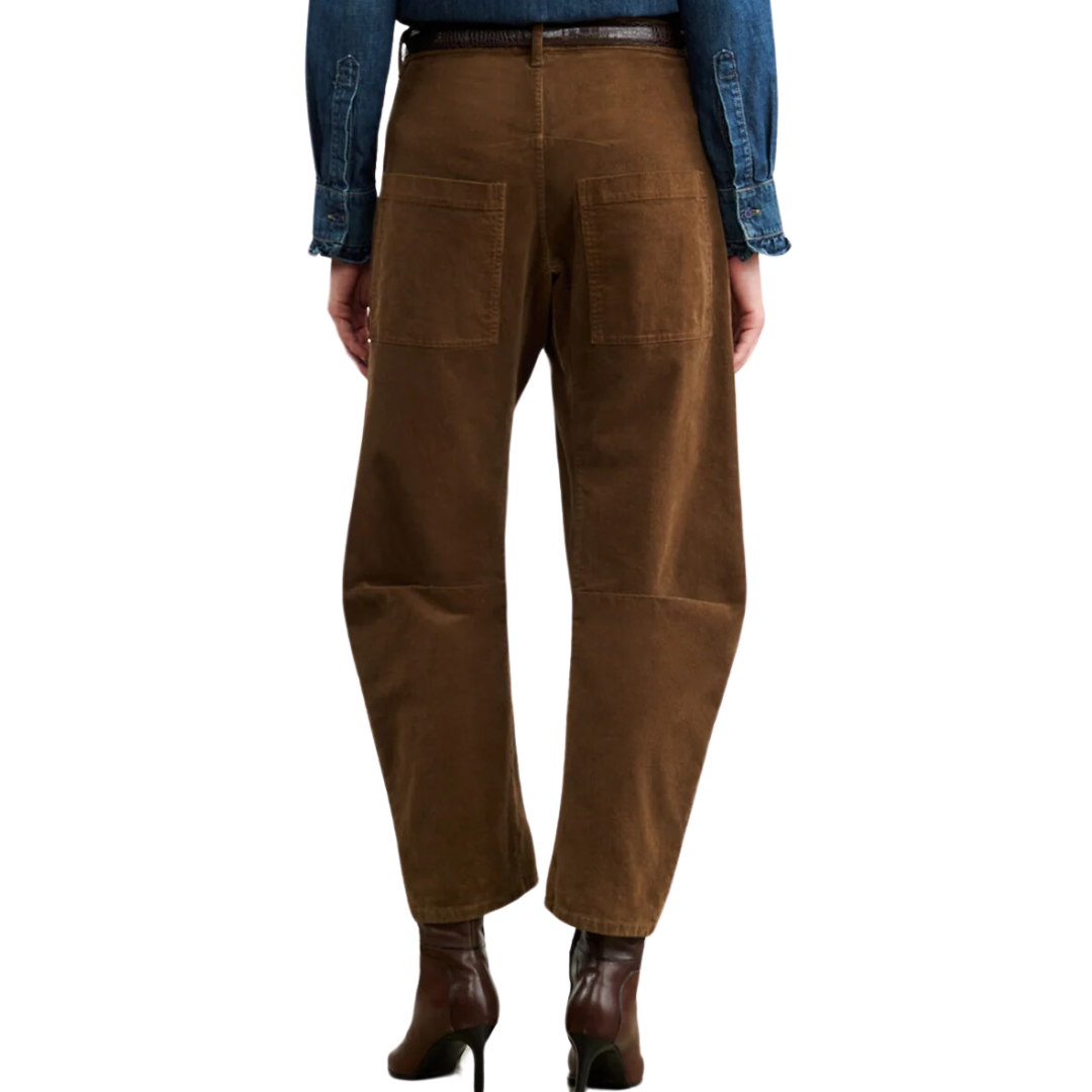 Shon Corduroy Pant in Cigar Brown