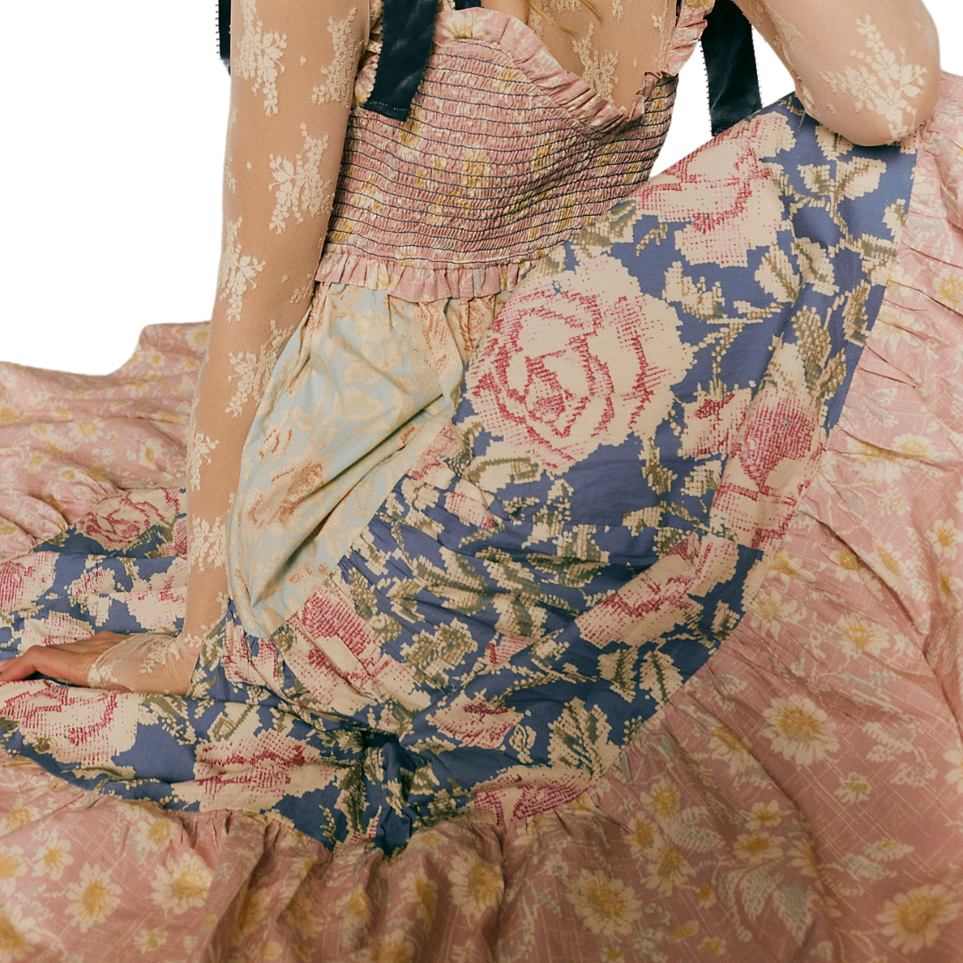 Bluebell Maxi in Antique Combo