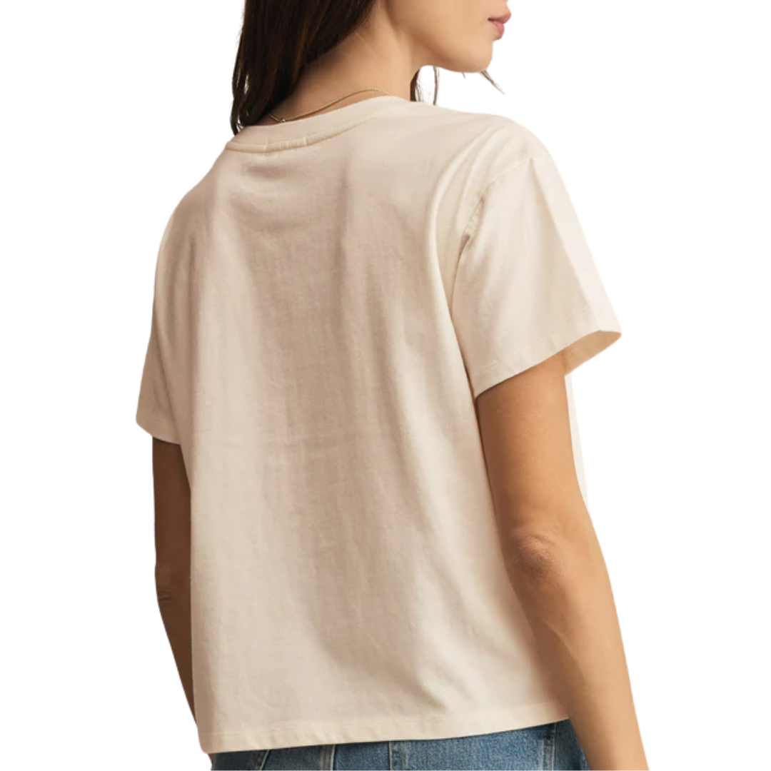 Go To Washed Tee in Sea Salt