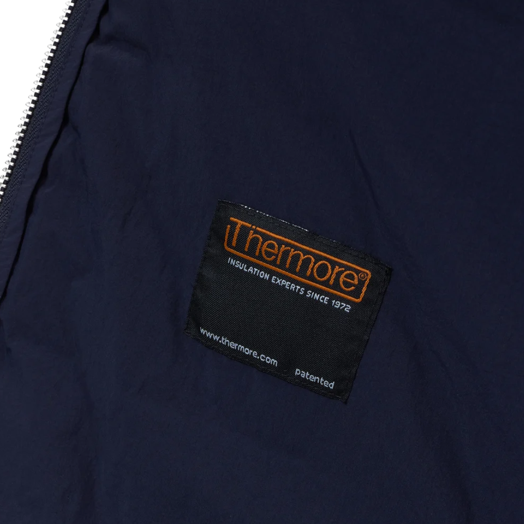 Quilted Zip Jacket in Dark Night