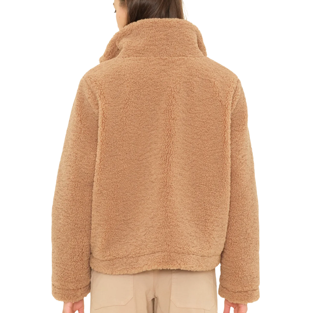 Dree Bomber in Teddy Brown
