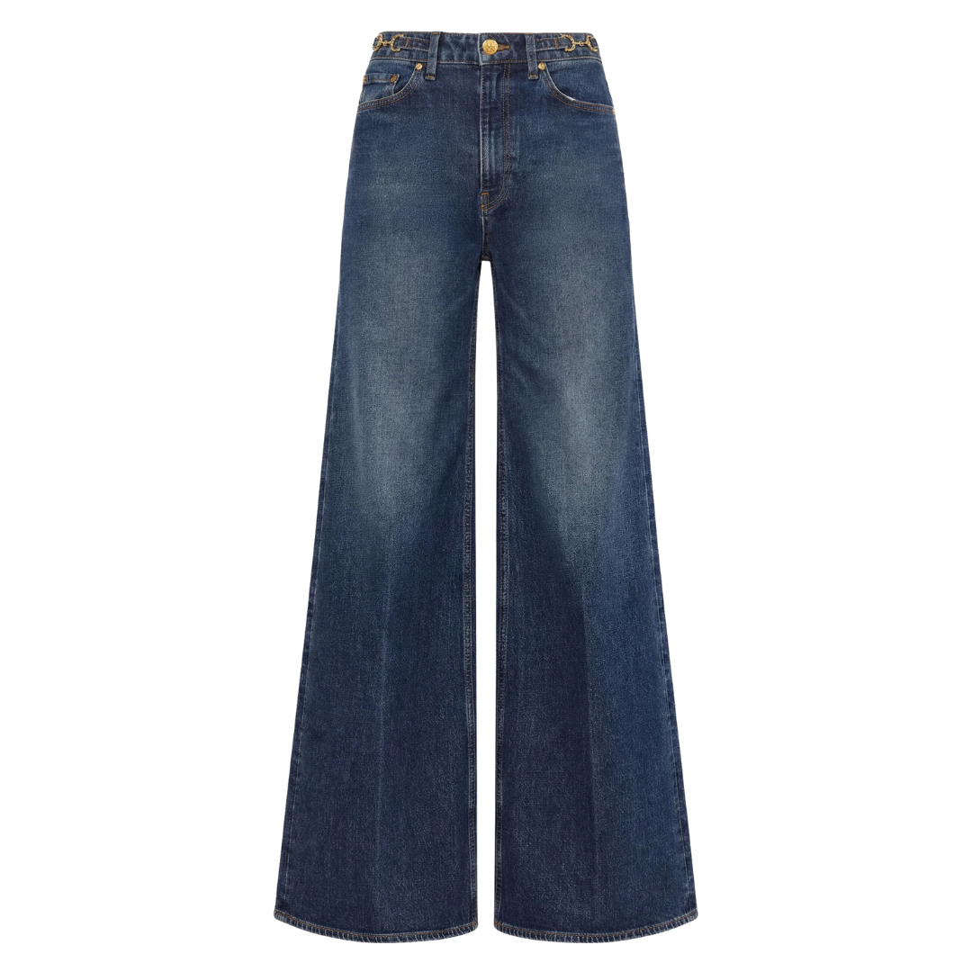 The Stretch Valory Flare Jean in Nile