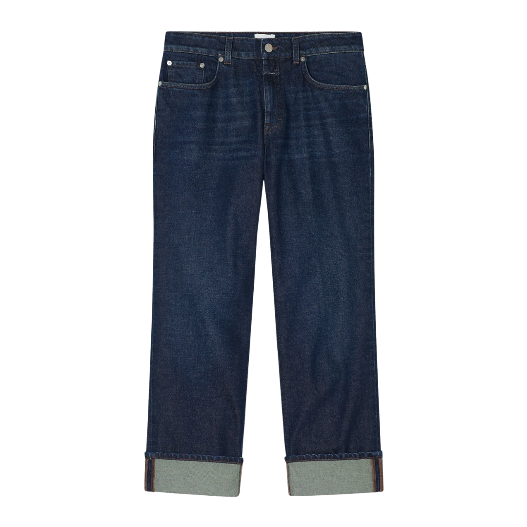 Milo Straight Jeans 32" in Dark Blue