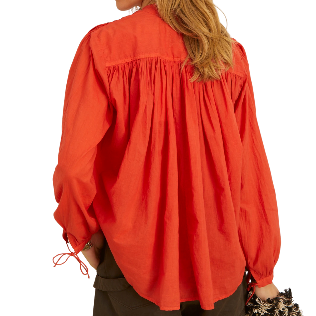 Cigar Shirt in Orange