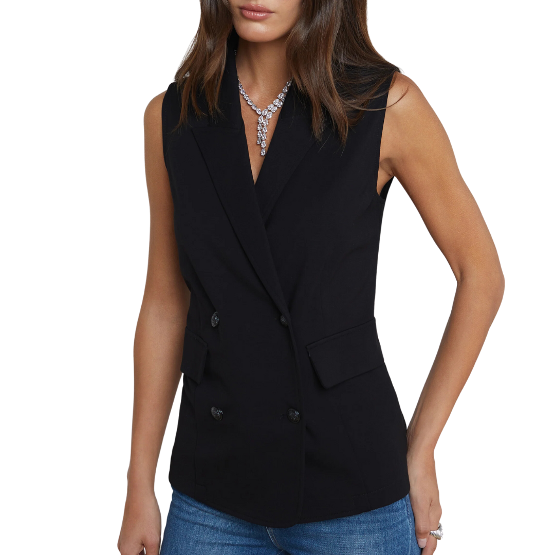 Aldora Vest in Black