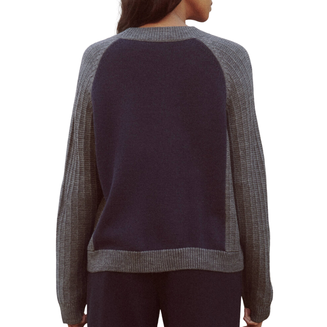 The Fellow Cardigan in Navy