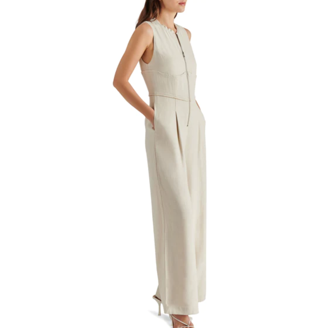 Ashtyn Jumpsuit in Beige