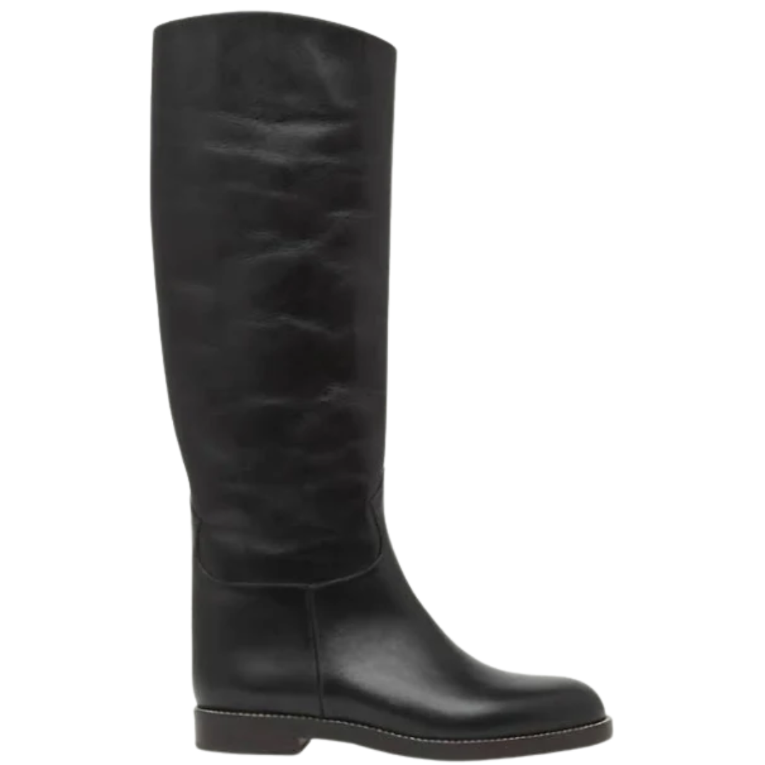 Ninia Riding Boot in Noir
