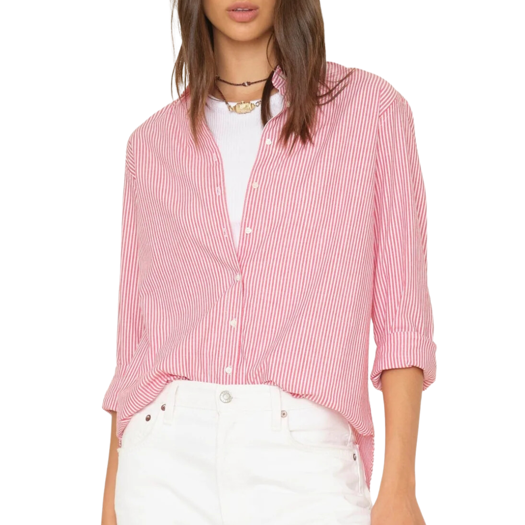 Beau Shirt in Red White