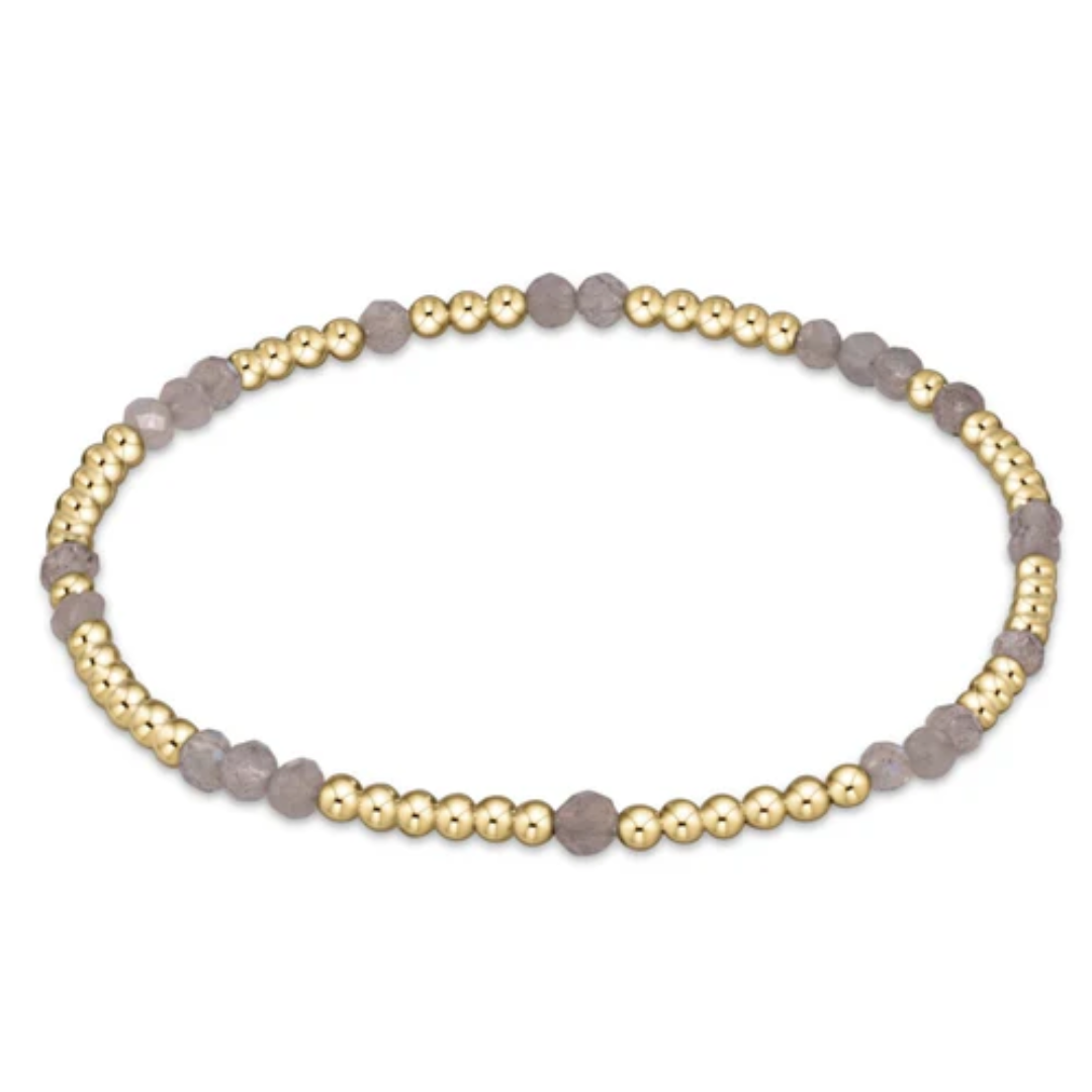 Hope Unwritten Gemstone Bracelet in Labradorite