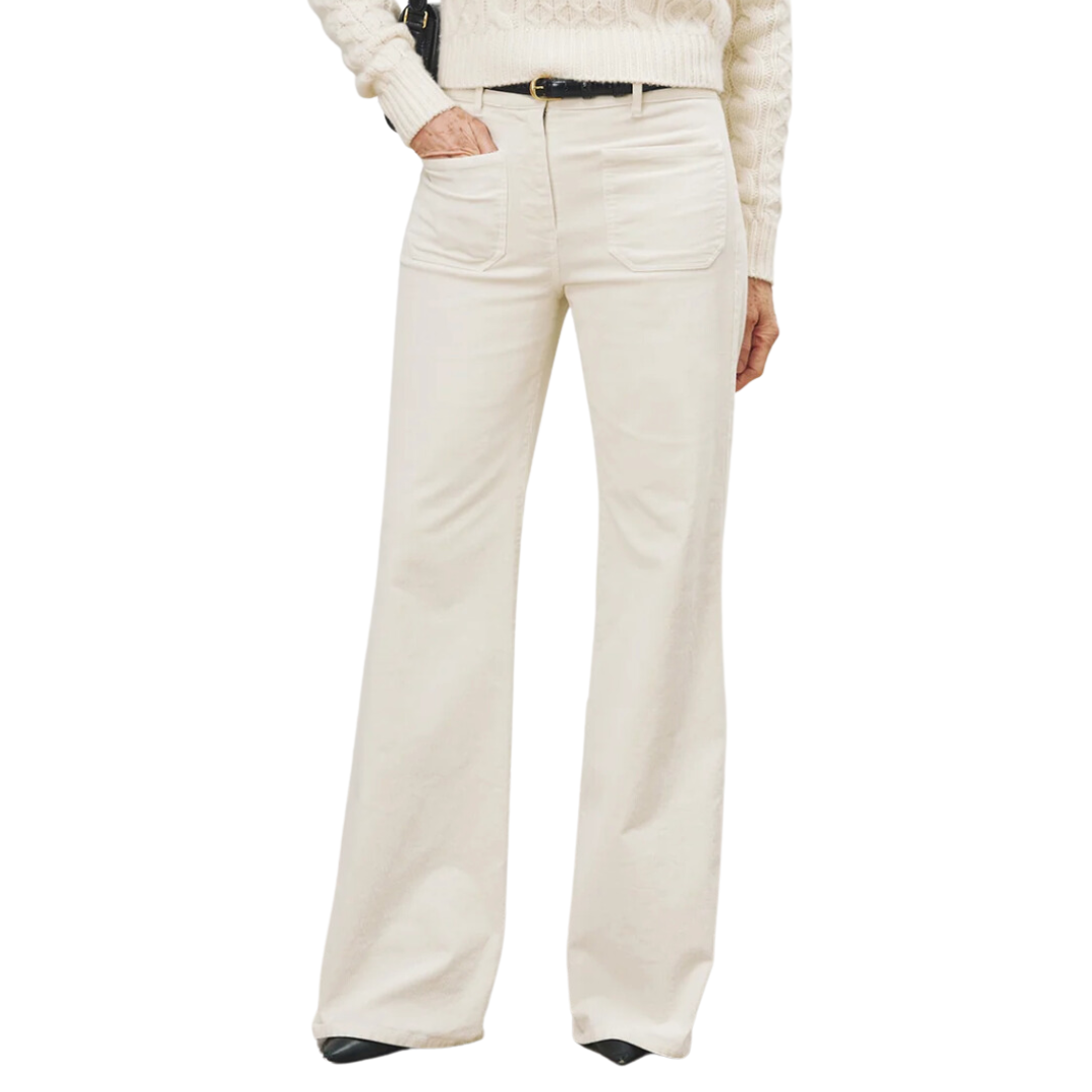 Florence Pant in Winter White