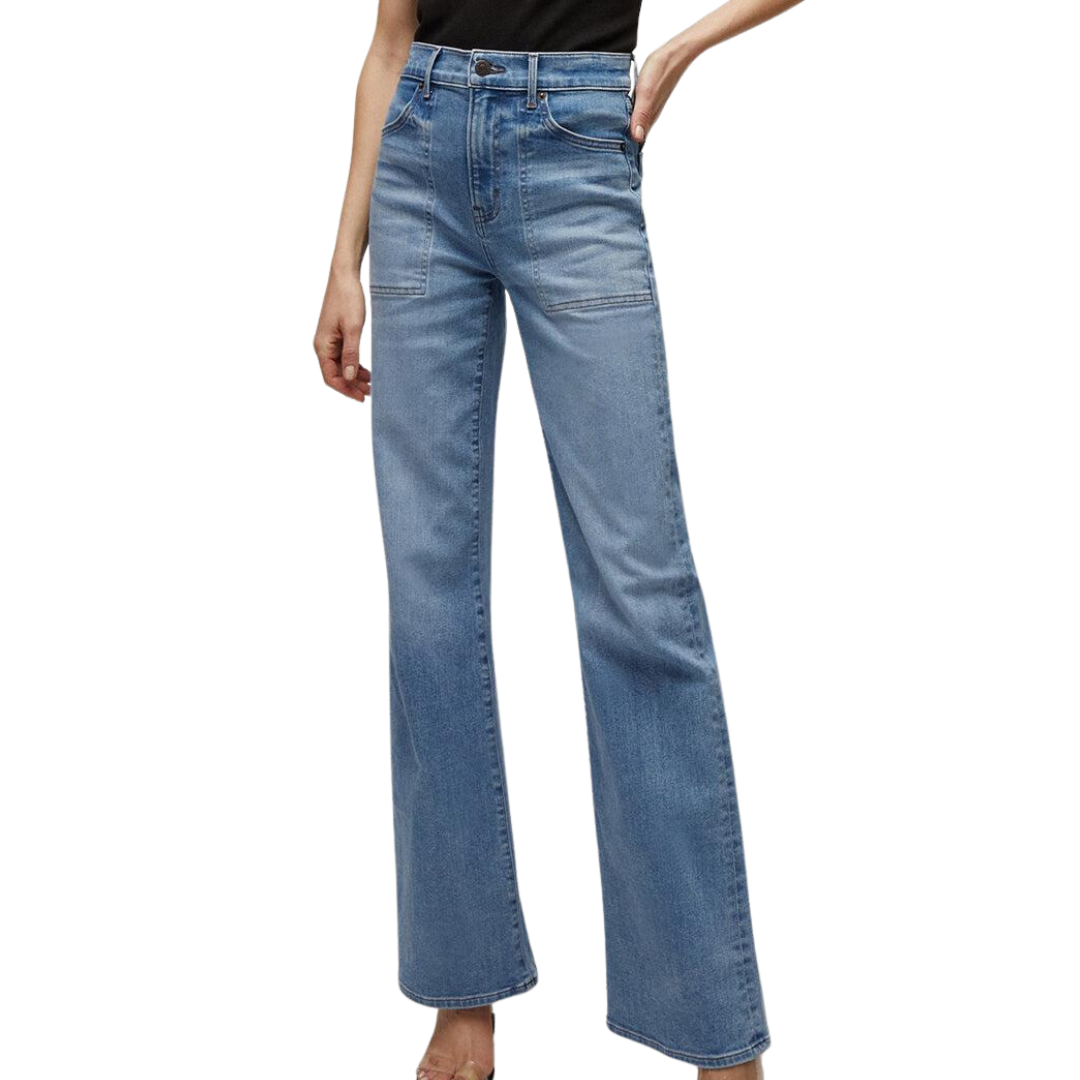 Crosbie Wide-Leg Jean in Amethyst