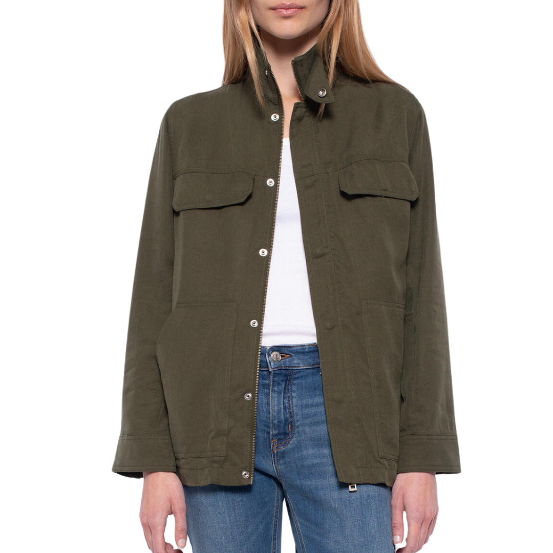 Kayaka Lyocell Jacket in Wakame