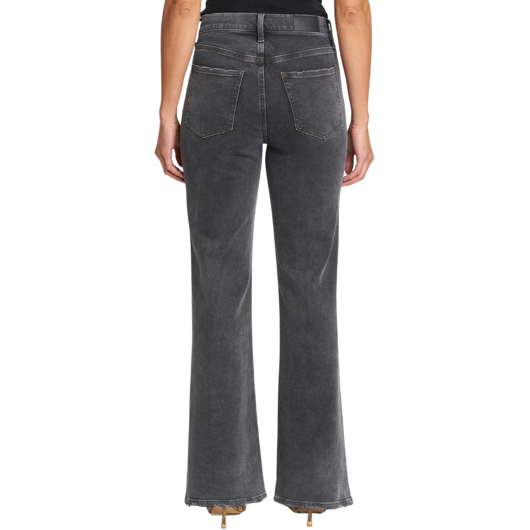 Stevie High Rise Relaxed Flare in Memento