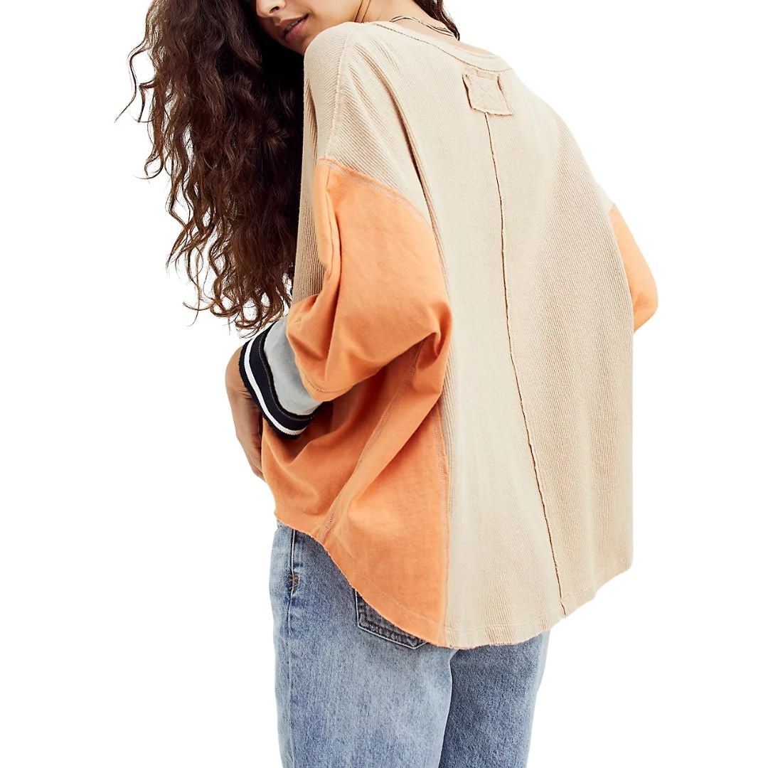 Just Tip It Henley Top