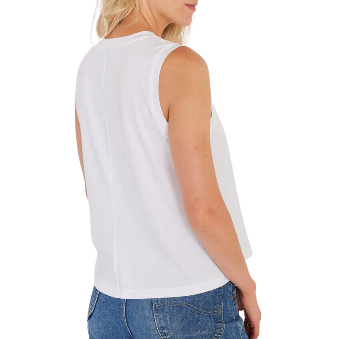 Sutton Tank in White