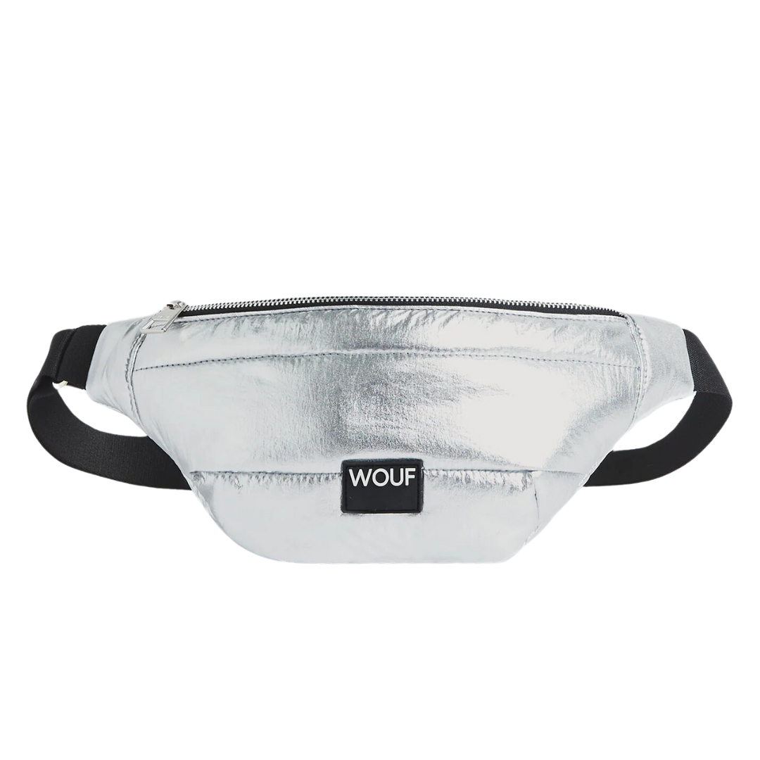 Glossy Waistbag in Silver