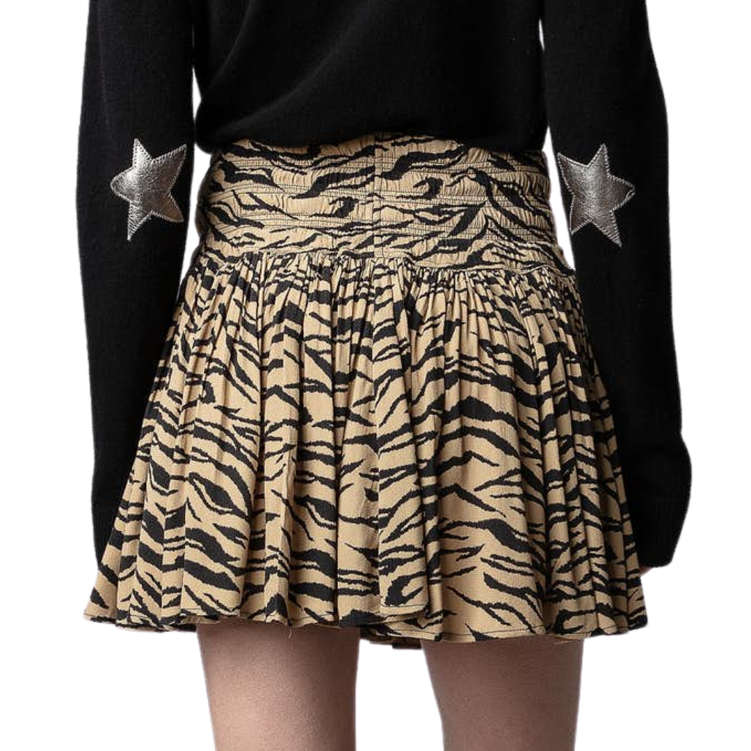 Jocky Tiger Skirt in Naturel