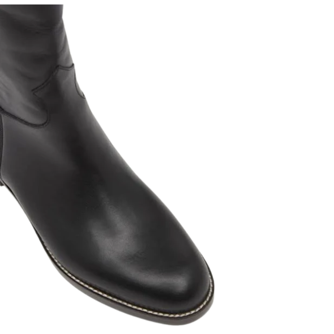Ninia Riding Boot in Noir