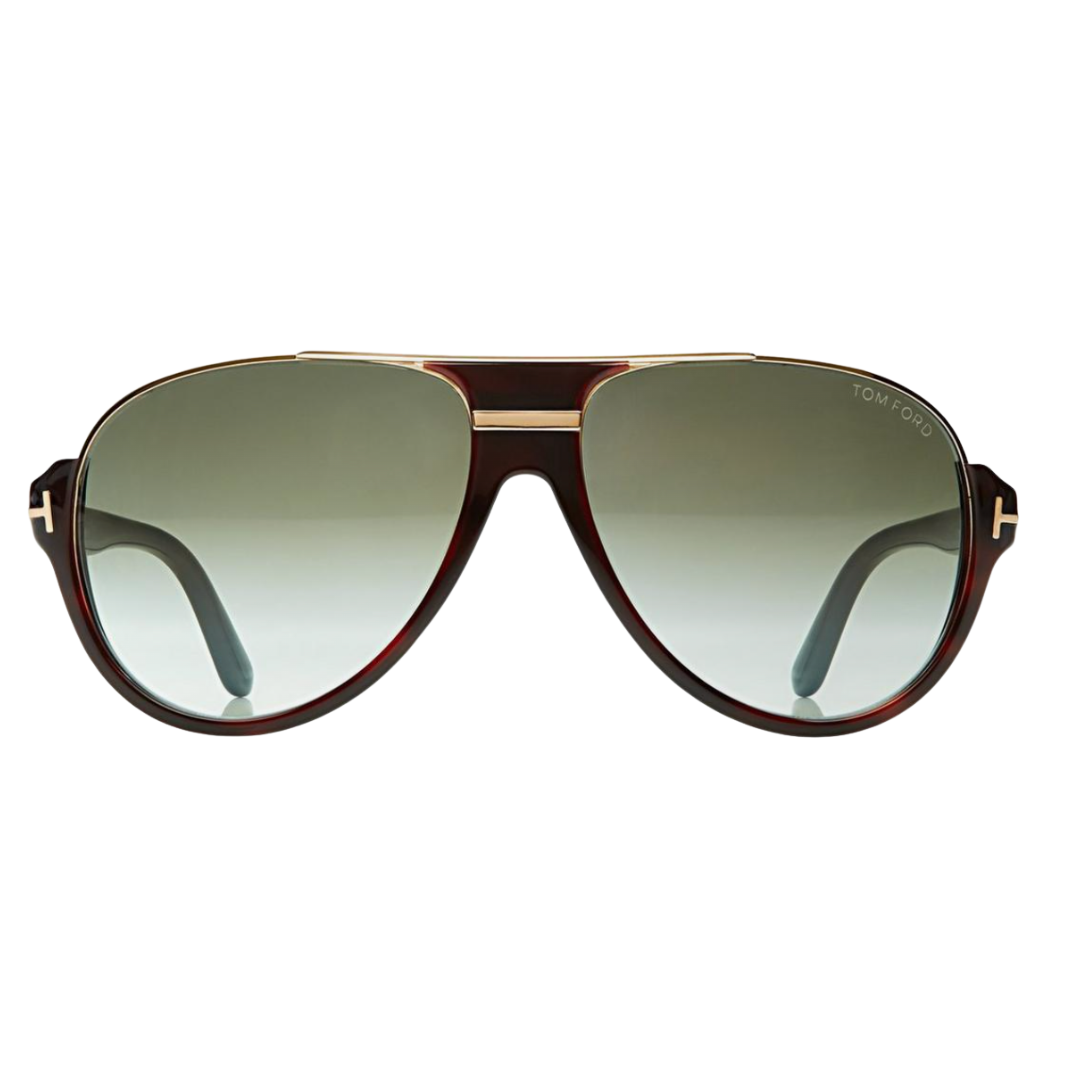 Dimitry Vintage Aviator Sunglasses in Dark Havana