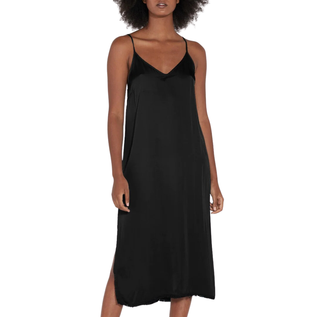 Zalora Black Slip Dress H&m Lace-detail Satin Slip Dress Black Ladies H&M Zalora Black Slip Dress H&m Lace-detail Satin Slip Dress Black Ladies H&M